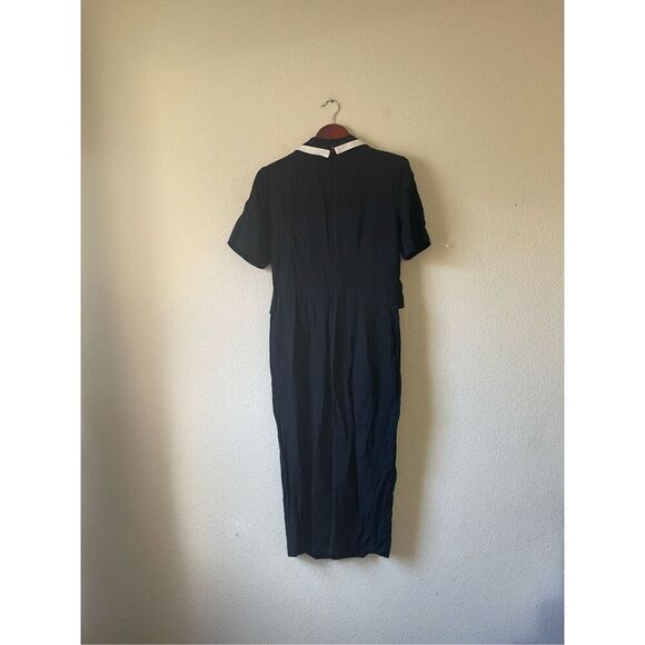 Vintage sailor nautical grunge sheath midi dress‎ - Picture 4 of 6
